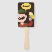 Benutzerdefiniertes Oktoberfesthandlüfter-Set Fächer (Vorderseite)