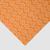 Benutzerdefiniertes Orange-Logo Seidenpapier (Ausschnitt)