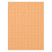 Benutzerdefiniertes orangefarbenes Tischtuch Tischdecke (Vorderseite)