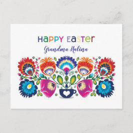 Benutzerdefiniertes OsterFolklore Postkarte