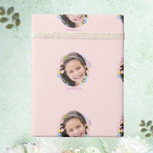 Benutzerdefiniertes Osterwrapping-Papier mit Foto  Geschenkpapier