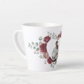 Benutzerdefiniertes Paar-Foto Milchtasse (Linke Ecke)