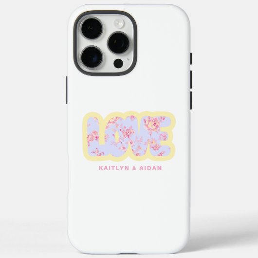 Benutzerdefiniertes Paar iPhone 16 Pro Gehäuse mit Case-Mate iPhone Hülle (Rückseite)