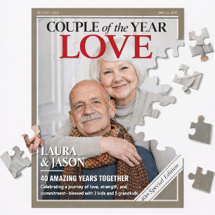 Benutzerdefiniertes Paar-Puzzle, benutzerdefiniert Puzzle