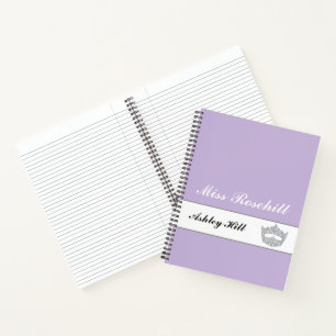Benutzerdefiniertes Pageant Crown-Notebook Notizblock