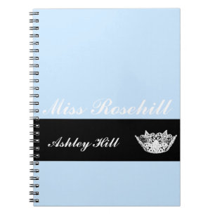 Benutzerdefiniertes Pageant Crown-Notebook Notizblock