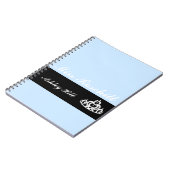 Benutzerdefiniertes Pageant Crown-Notebook Notizblock (Linke Seite)