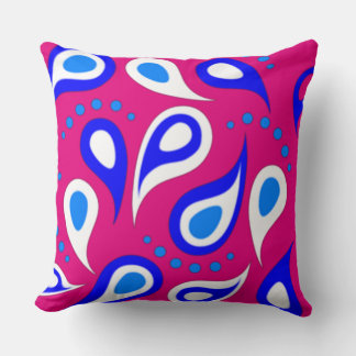 Benutzerdefiniertes Paisley-Muster Kissen