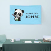BENUTZERDEFINIERTES PANDA-BANNER BANNER (Messeveranstaltung)