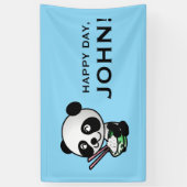 BENUTZERDEFINIERTES PANDA-BANNER BANNER (Vertikal)