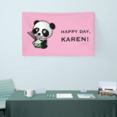 BENUTZERDEFINIERTES PANDA-BANNER BANNER (Messeveranstaltung)