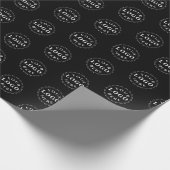 Benutzerdefiniertes Papier mit Ihrem Logo-Design Geschenkpapier (Ecke)