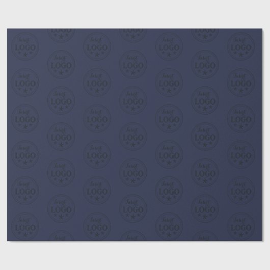 Benutzerdefiniertes Papier mit Ihrem Logo-Design Geschenkpapier (Flach)