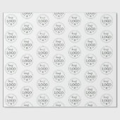 Benutzerdefiniertes Papier mit Ihrem Logo-Design Geschenkpapier (Flach)