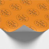 Benutzerdefiniertes Papier mit Ihrem Logo-Design Geschenkpapier (Ecke)