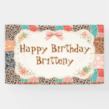 Benutzerdefiniertes Party-Banner | Personalisierte