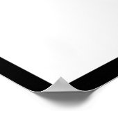 Benutzerdefiniertes Party Begrüßungszeichen Poster (Ecke)