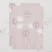 Benutzerdefiniertes Party Einladung (Vorne/Hinten)