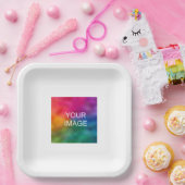 Benutzerdefiniertes Party-Ereignis Einfache Minima Pappteller (Party)