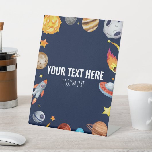 Benutzerdefiniertes Party für Tabellen im Außenrau Sockelschild (In SItu)