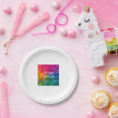 Benutzerdefiniertes Party mit Minimalistischer Vor Pappteller (Party)