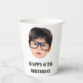 benutzerdefiniertes Party personalisiert 40. Gebur Pappbecher (Vorderseite)