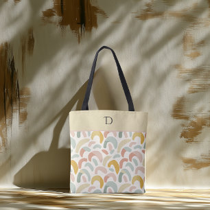 Benutzerdefiniertes Pastell-Abstrakt-Minimalistisc Tasche