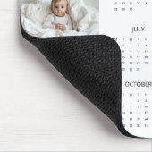 Benutzerdefiniertes Pastellrosa 2025 Kalender mit Mousepad (Ecke)