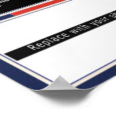 Benutzerdefiniertes Patriotisches Foto Collage Dis Poster (Ecke)