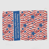 Benutzerdefiniertes patriotisches Golfhandtuch (Horizontal)
