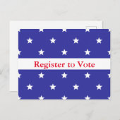 Benutzerdefiniertes Patriotisches Register zur Abs Postkarte (Vorne/Hinten)