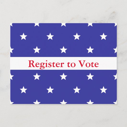 Benutzerdefiniertes Patriotisches Register zur Abs Postkarte (Vorderseite)