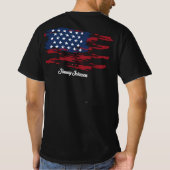 Benutzerdefiniertes patriotisches T-Shirt (Rückseite)