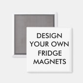 Benutzerdefiniertes Personalisiertes 2" Square Küh Magnet (Vorderseite/Rückseite)