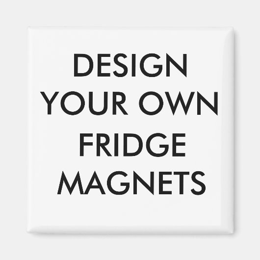 Benutzerdefiniertes Personalisiertes 2" Square Küh Magnet (Vorne)