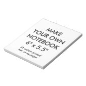 Benutzerdefiniertes Personalisiertes 40-Seiten-Edi Notizblock (Rotiert)