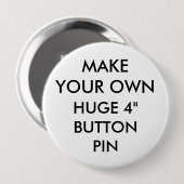 Benutzerdefiniertes Personalisiertes 4" Button-Abz Button (Vorne & Hinten)
