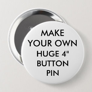 Benutzerdefiniertes Personalisiertes 4" Button-Abz Button