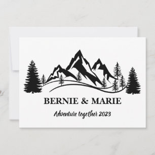 BENUTZERdefiniertes PERSONALISIERTES ABENTEUER ZUS Save The Date