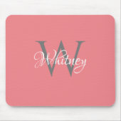 Benutzerdefiniertes Personalisiertes Anfangsskript Mousepad (Vorne)