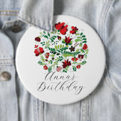 Benutzerdefiniertes Personalisiertes Baby-Name-Blu Button (Beispiel)