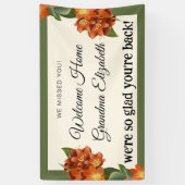 Benutzerdefiniertes Personalisiertes Begrüßungszei Banner (Vertikal)