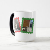 Benutzerdefiniertes Personalisiertes Cat Foto - 2  Verwandlungstasse (Vorderseite Links)