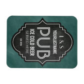 Benutzerdefiniertes Personalisiertes Chalkboard Pu Magnet (Horizontal)