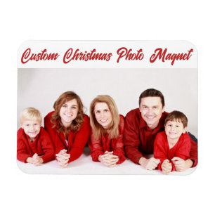 Benutzerdefiniertes Personalisiertes CHRISTMAS-FOT Magnet