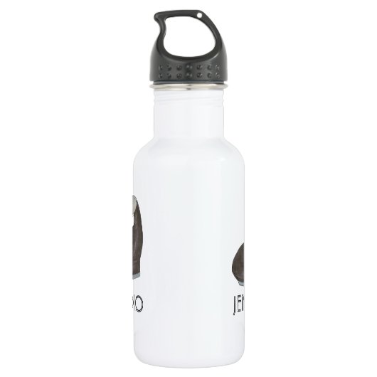 Benutzerdefiniertes Personalisiertes Dance Studio  Trinkflasche (Rückseite)