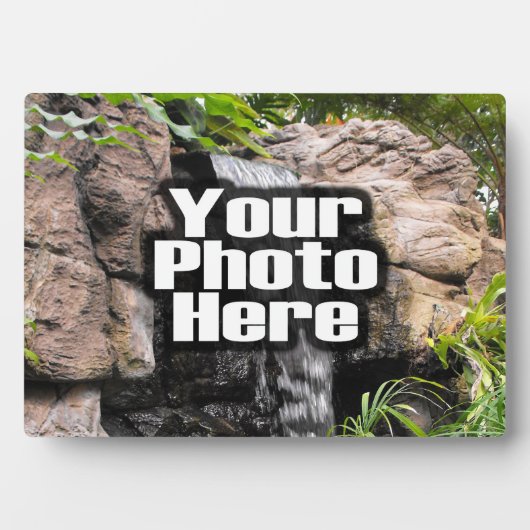 Benutzerdefiniertes Personalisiertes digitales Fot Fotoplatte (Vorderseite)