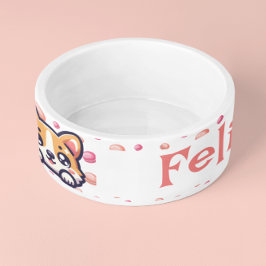 Benutzerdefiniertes Personalisiertes Dog Katzen Ha Napf