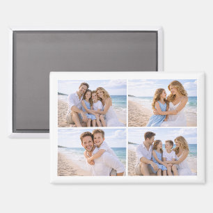 Benutzerdefiniertes personalisiertes Familienfoto Magnet