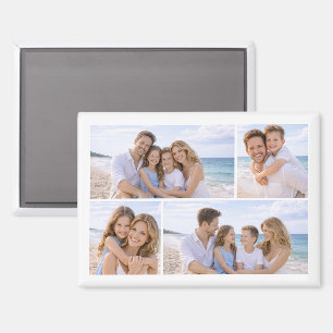 Benutzerdefiniertes personalisiertes Familienfoto Magnet